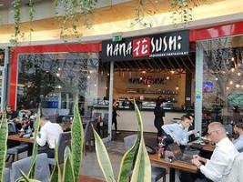 Hana Sushi Zlote Tarasy food