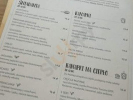 Lokalizacja Bistro menu