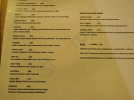 Misz Masz Cafe menu