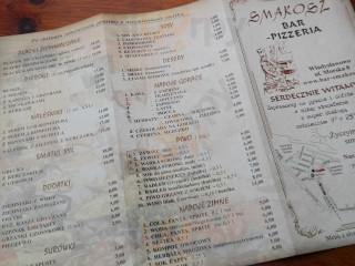 Smakosz Menu