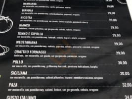 Cantina Port menu