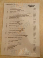 U Stasi menu