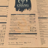 Chang Thai Street Food Menu