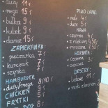 Cafe Pub Na Winklu Menu