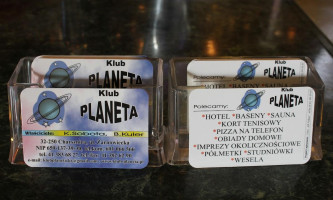 Planeta menu