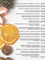 Hrabina Wcina menu