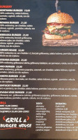 Burger House menu