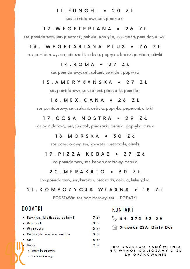 Wena Doszczeczko L Menu