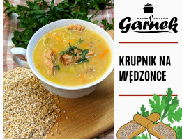 Garnek Czarnków menu