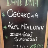 Duet Bar, Restauracja, Granowo Menu