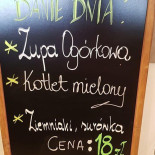 Duet Bar, Restauracja, Granowo Menu