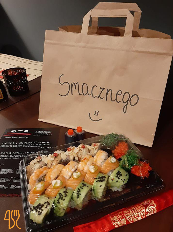 Hanabi Sushi Menu