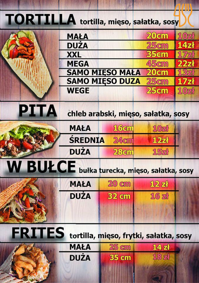 Food&beer Stary Rynek Menu
