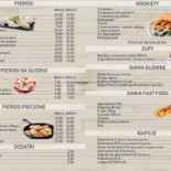 Pierożkarnia Targowa Menu