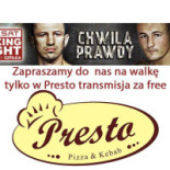 Pizzeria Presto Menu