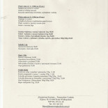 Kreatywna Kuchnia Przemysław Czekała Menu