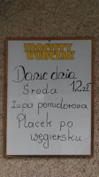 Złocisty Kurczak menu