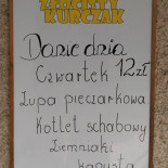 Złocisty Kurczak Menu