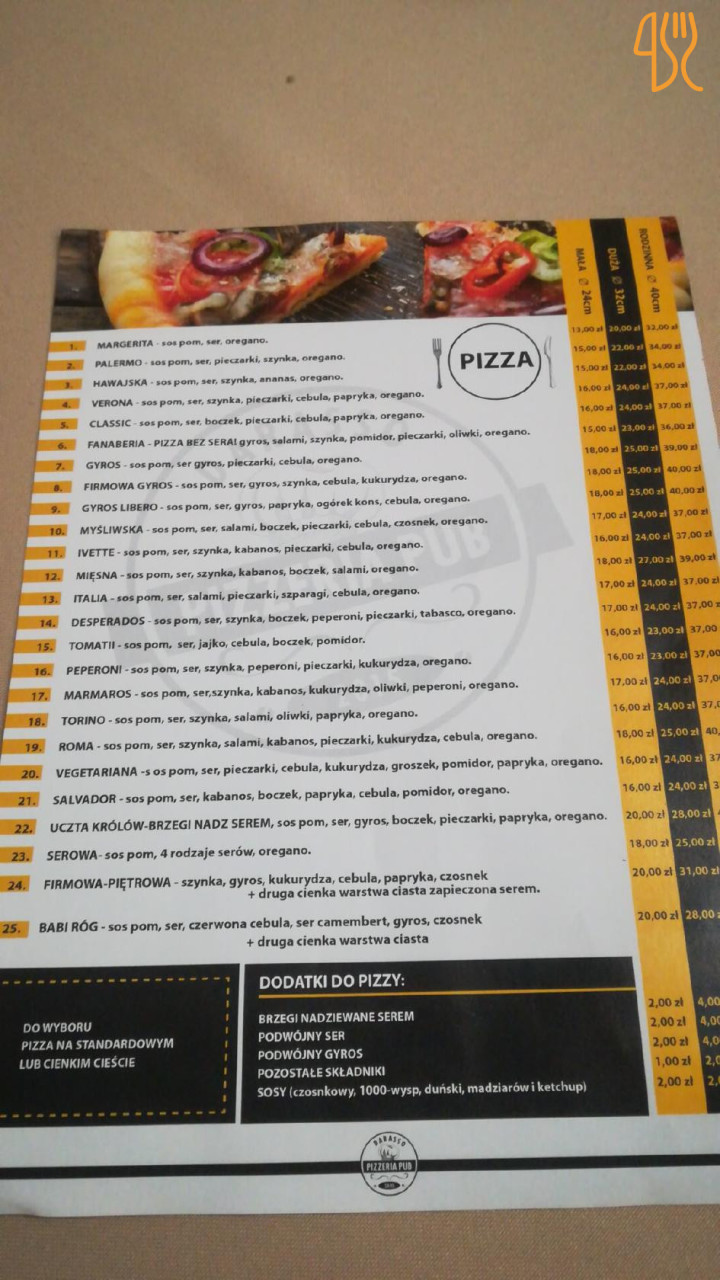 Dariusz Zimoch Darasso Menu