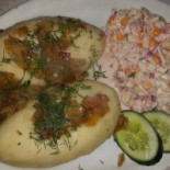 Napoleonka Comida