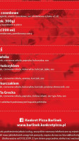 Konkret Pizza menu