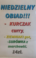 Pod Filarami Gospoda Galina Boruch menu