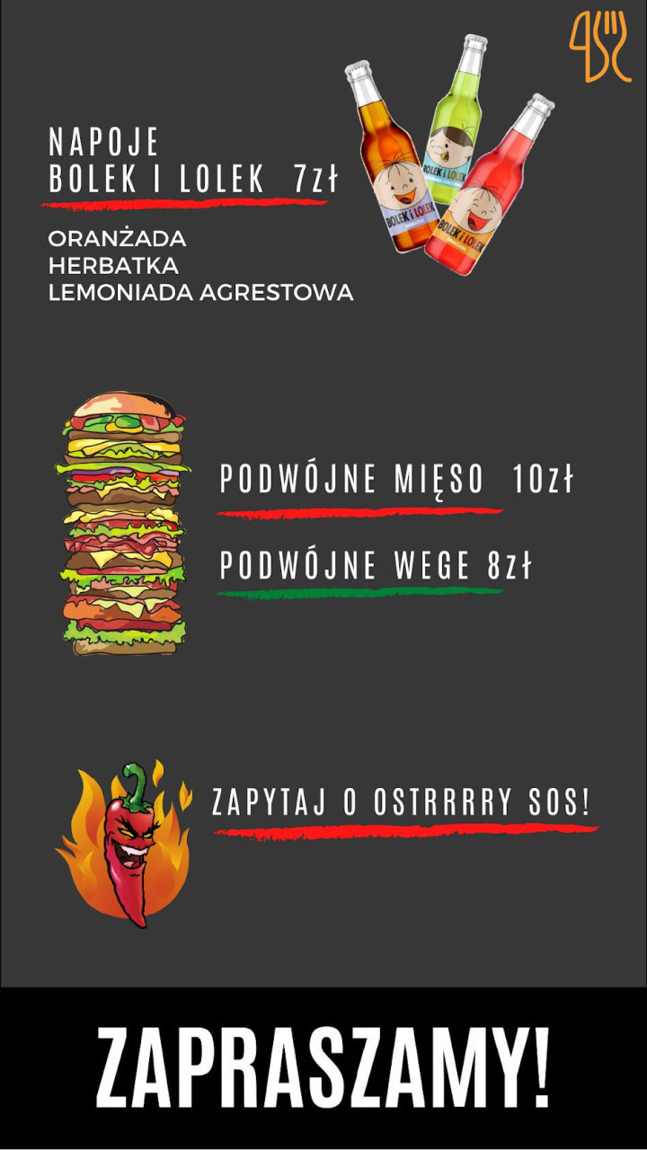 Burger Wooz Menu