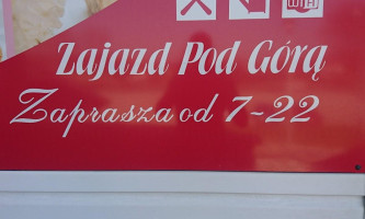 Zajazd Pod Górą menu