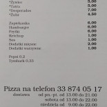 Pizzeria Brawo Carte