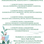 Jesionowy Dwór Dom Przyjęć Menu