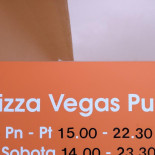 Pizza Vegas Besko Menu