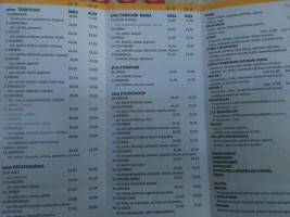 La Costa-od Nowa menu