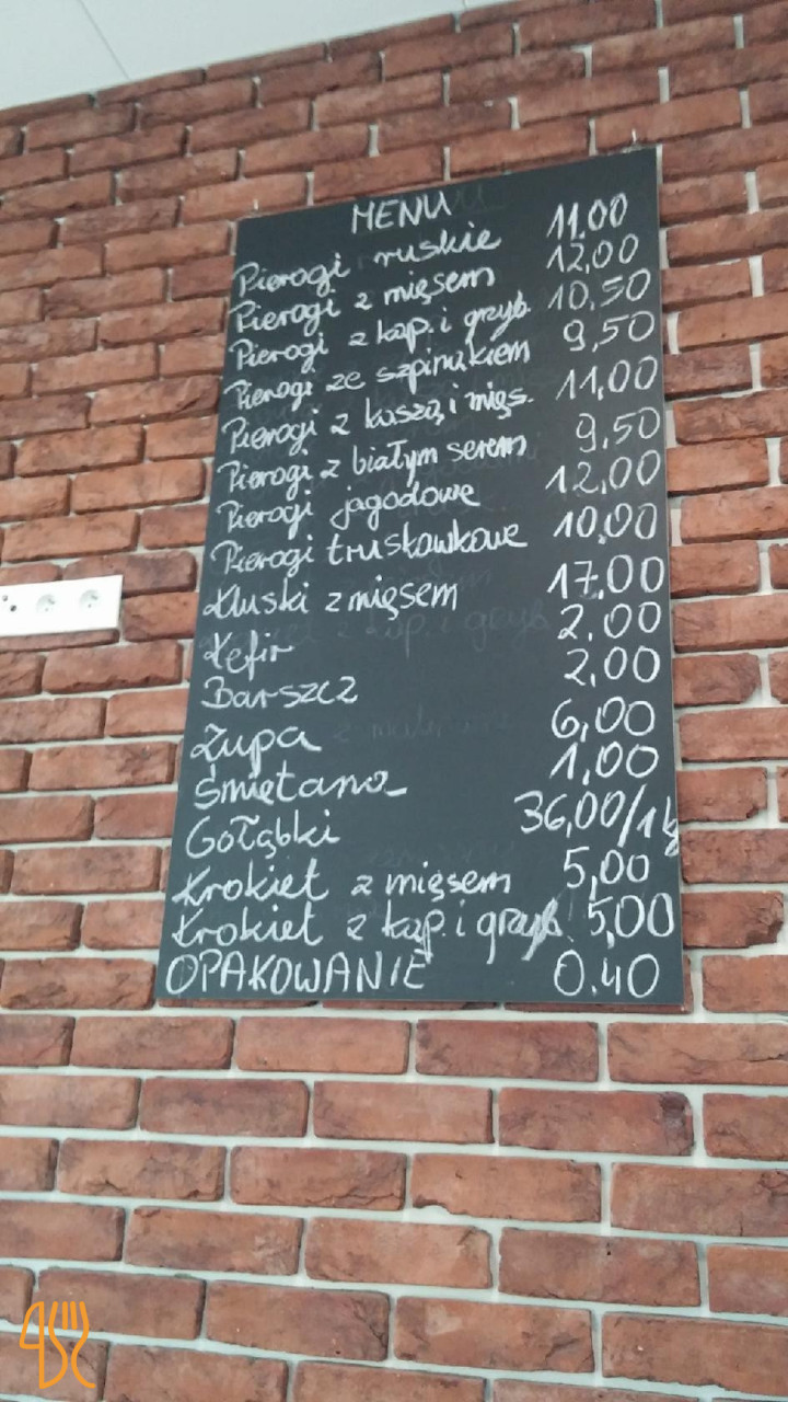 Pierogarnia U Gosi Menu