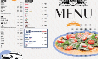 Pizzeria 105 menu