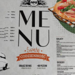 Pizzeria 105 Menu
