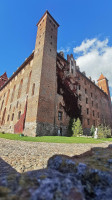 Gniew Castle outside