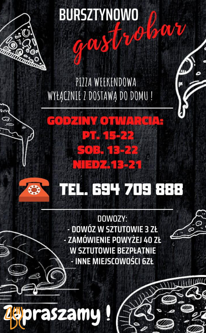 Bursztynowo Gastrobar Menu