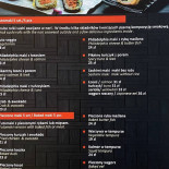 Yasaka Sushi Brodnica Menu