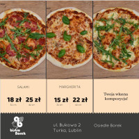 Pizza Turka Bistro Borek menu