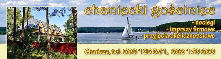 Chaniecki Gościniec, Chańcza menu