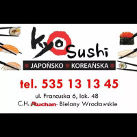 Kyo Sushi Auchan Wrocław Kobierzyce menu