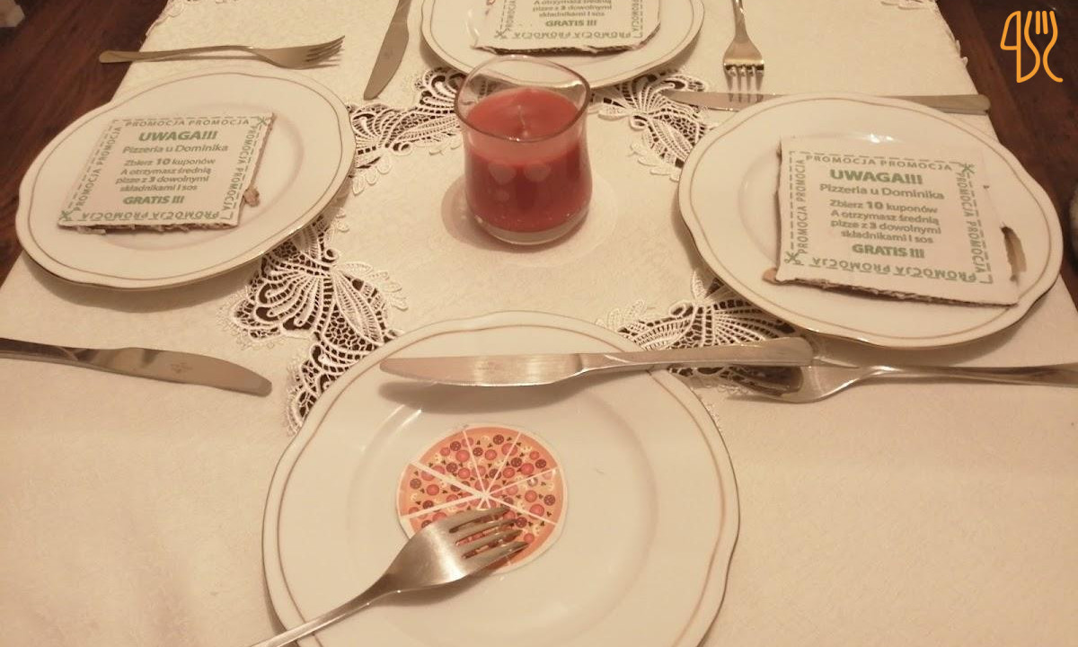 Pizzeria U Dominika Menu