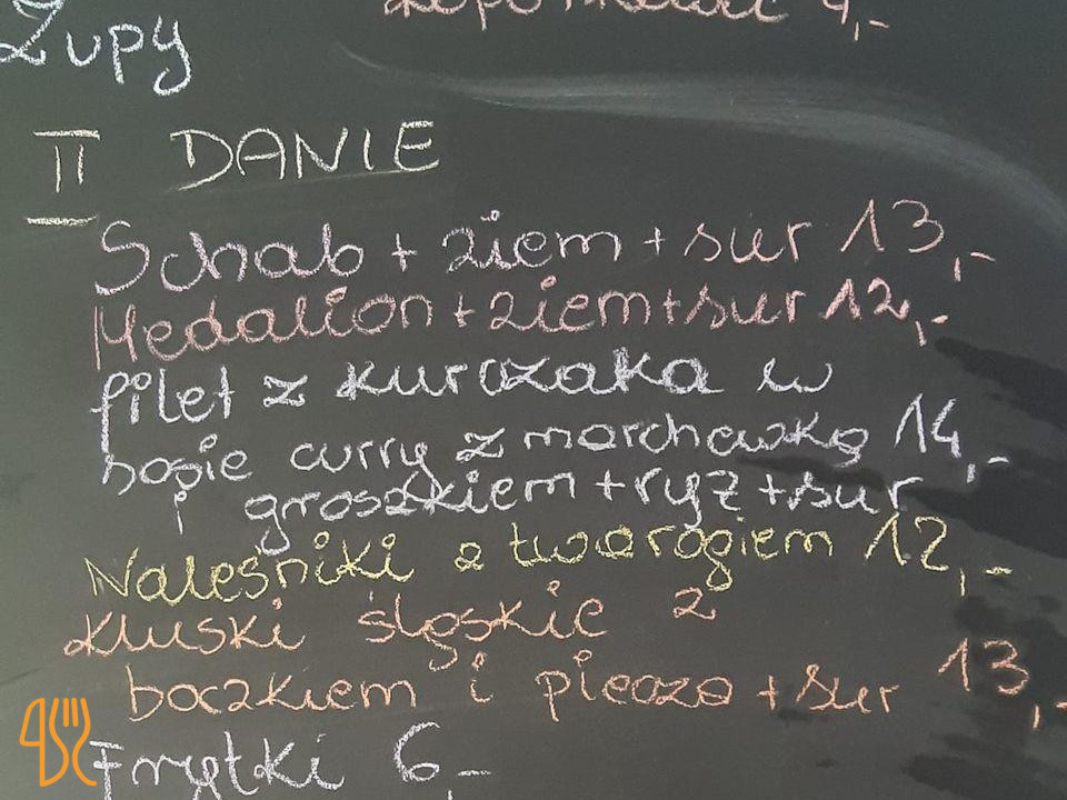 Stołówka Cytrynka Menu