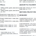 Cafe 33 Menu