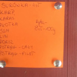 Smażalnia Gołdap Menu