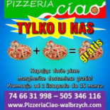 Pizzeria Ciao Szczawno Menu