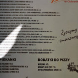 Pizza W Cichowie Menu