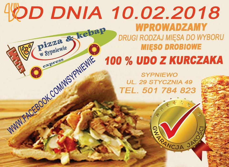 Pizza Kebab W Sypniewie Menu