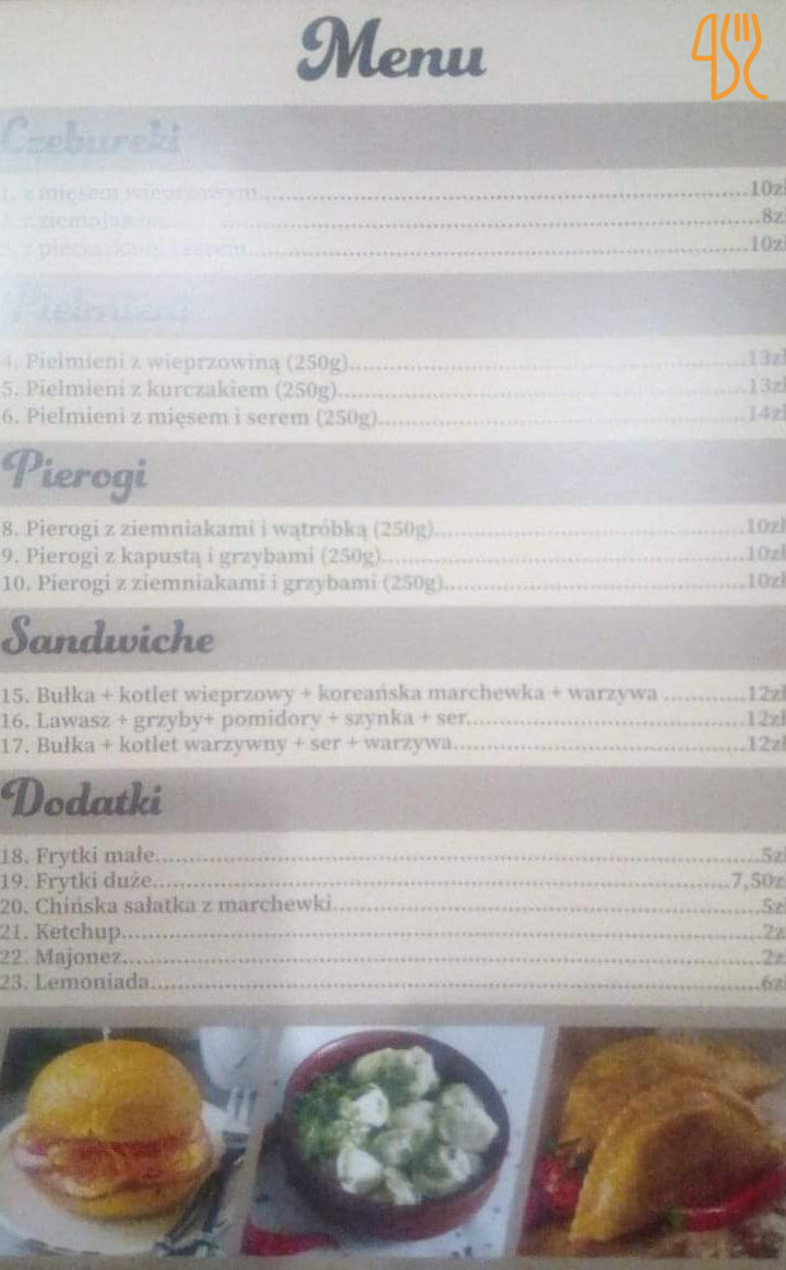 Gurman Sp. Z O.o. Menu