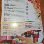 Seba. Pizzeria Menu